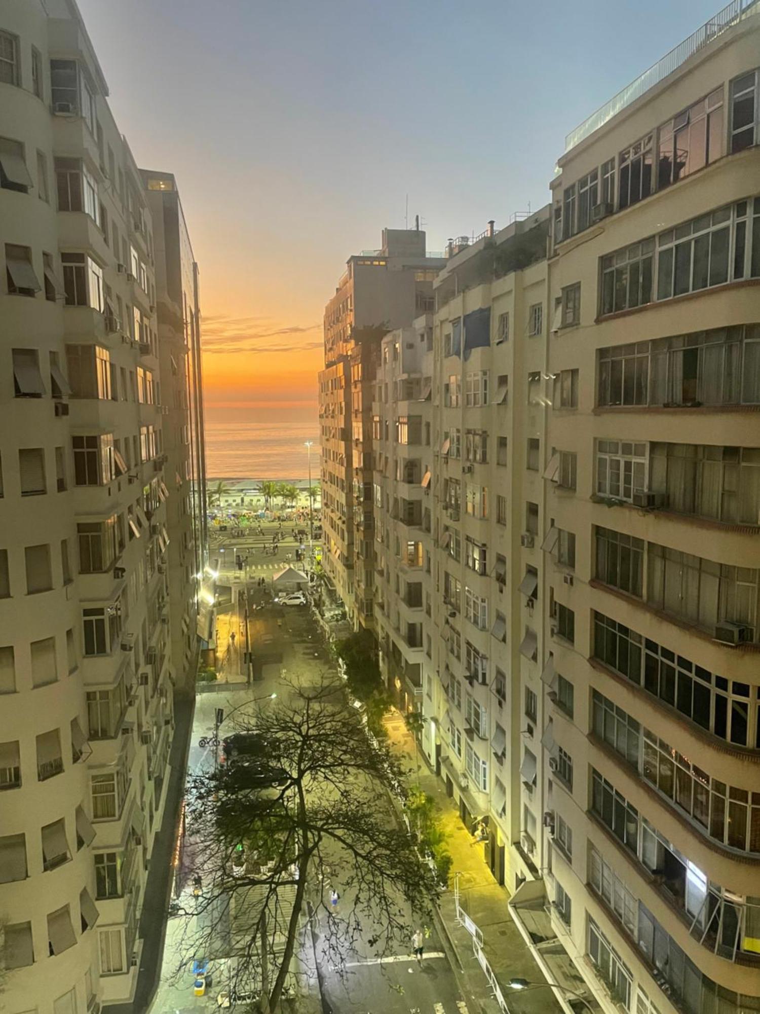 Apartamento Copacabana, Vista Para O Mar E Com Garagem Rio de Janeiro Zewnętrze zdjęcie