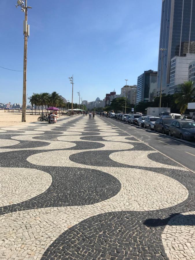 Apartamento Copacabana, Vista Para O Mar E Com Garagem Rio de Janeiro Zewnętrze zdjęcie